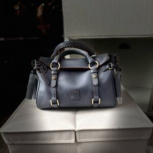 Dooney & Bourke Florentine Satchel - Steel Blue